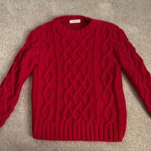 Boys J Crew cable knit sweater